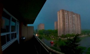 Powerful Storm Rapidly Changes Landscape