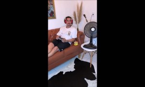 Having a Snack While Gaming