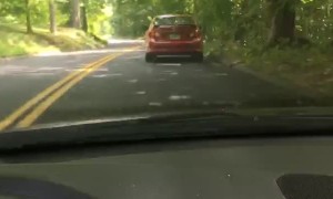 Accidently Catching a Sudden Rollover on Snapchat