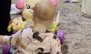 1-Year-Old Lets Mom Know She Doesn't Wanna go to Bed