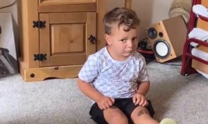 Convincing Kid He's Invisible