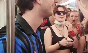 Sports Fan Takes Wrong Train