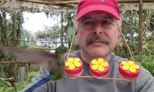 Ecuador 2022 Hummingbird Hat Feeder