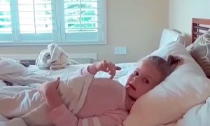 Pig Snuggles with Her Sister