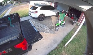 When Loading a Dirt Bike Goes Wrong