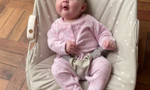3-Month-Old Says, "Hello"