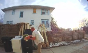 Ripped Trash Bag Makes for Bad Day