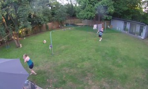 Accidentally Getting a Frisbee to the Face