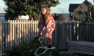 Second-Born Child Gets Wild at Playground