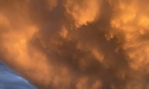 Storm Clouds Gather Low Over Fort Benning, GA