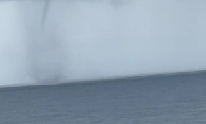 Waterspout off Carolina Coast
