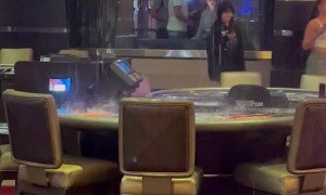 Leaky Ceiling Panels Cave In at Planet Hollywood Casino