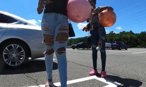 Girls Wanted to Take a Picture with Gremlin RC Car