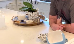 Dinnertime Giggles With Dad