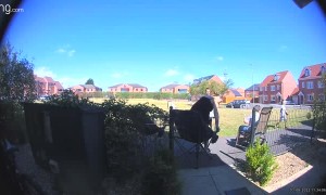 Mom Kicking Soccer Ball Adds to Son's Bad Day