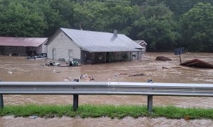 My House Floating Away