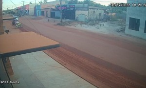 Dad Instincts Save Baby From Motorcycle Crash