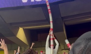 Cup Stacking in the Aviva Stadium, Dublin