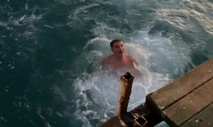 A Sad Spring Into the Sea