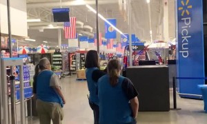 Disco Lights in Walmart