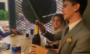 Epic fails: How NOT to open a bottle of champagne