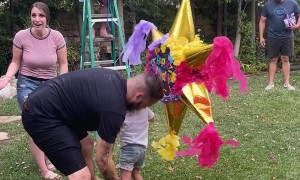 Birthday Girl's Head Thwack's Pinata