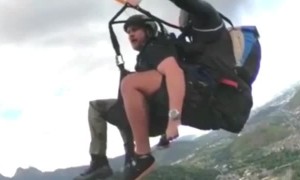 Paraglider Spews Sick While Soaring
