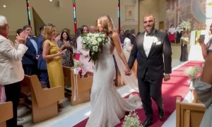 Groom Given Game Update During Wedding