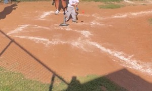 Little League Baseball Quickly Turns to Football