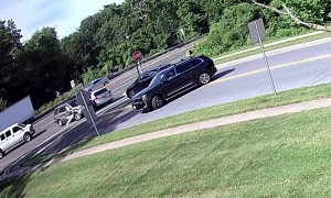 Left Turning Car Gets T-Boned