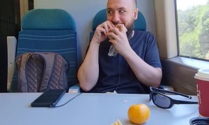 Doggy Drools Over Passenger's Provision