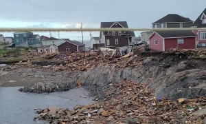 Hurricane Fiona Just Before Evacuation