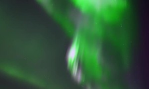 Auroras Over The Arctic Circle
