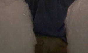 Adventure Through Bubble Land Garage with Two Tiki Torches