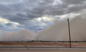 Dust Storm Consuming Arizona