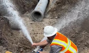 High Pressure Water Main Repair