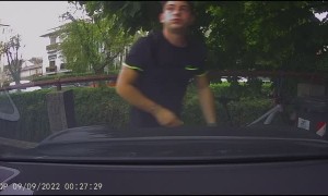 Head Bonked Behind BMW