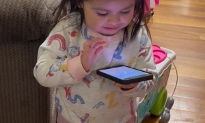 Little Girls Scripted Phone Call with Police for Misbehaving