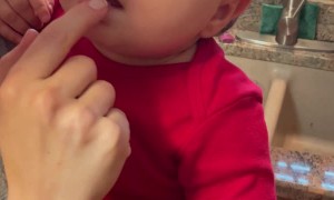 Woman Hypnotizes Her Baby