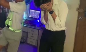 Suitor's Proposal Leads to Flooded Room