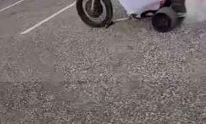 Unicorn Stunts on a Drift Trike