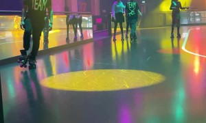 Roller Skater Pulls Off Epic Trick