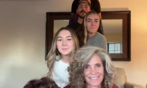 Family's first time at synchronized dance challenge looks incredible 