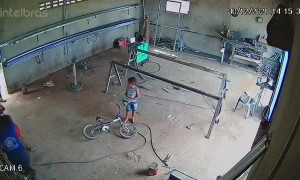 Man Accidentally Hits Woman in Head With Metal Beam