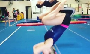 Cheer Practice Gone Wrong