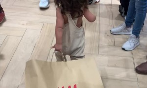 Clothing Store Employee Accidentally Knocks Child Over