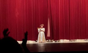 Little Ballerina Takes Her Time to Shine at Performance