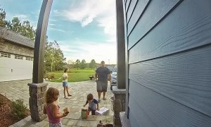 Toddler Spills His Happy Meal