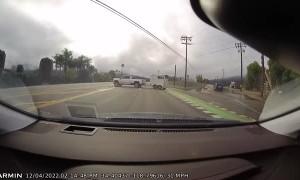 Careless Pickup Driver Collides with Sedan