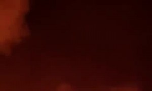 Volcano Eruption Causes Roads to Cave In